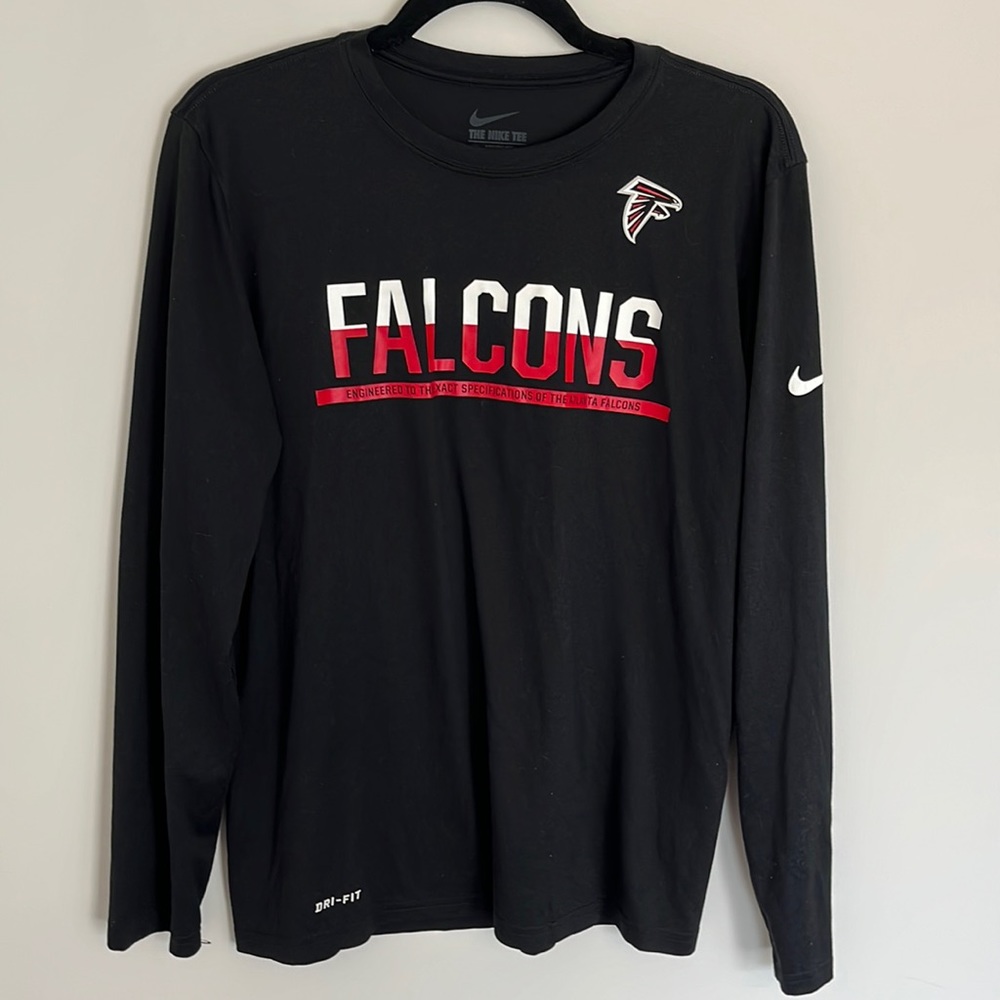 Atlanta Falcons Nike Black Long Sleeve T-Shirt